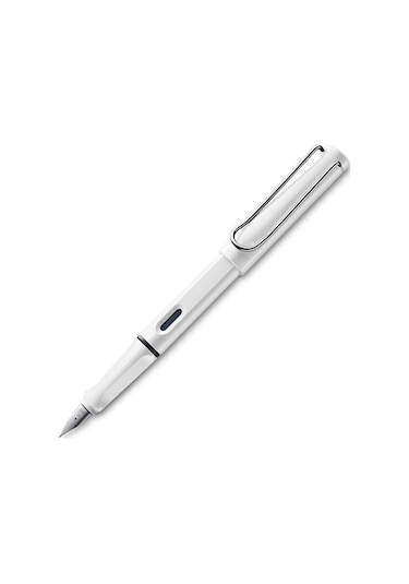 Lamy Safari Dolma Kalem Parlak Beyaz Medium 19 B-M