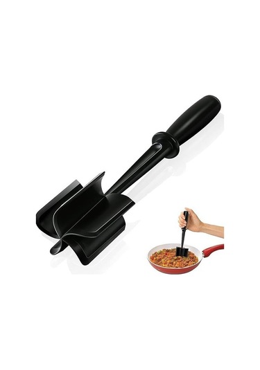 Jian Fan Elde Tutulan Et Parçalayıcısiyah Siyah