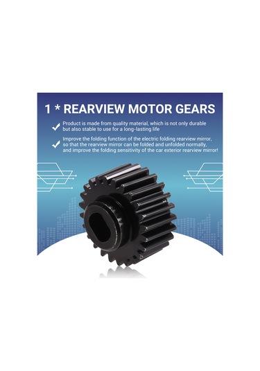 Xiaaokeji Honda İçin Araba Dikiz Aynası Geri Vites Elektrikli Katlanır Motor Dişlisi