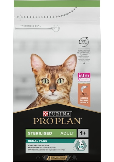 Purina Pro Plan Sterilised Somonlu Kısırlaştırılmış Yetişkin Kedi Maması 1500 G