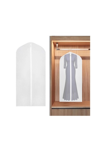 Suntek Giysi Kapağı Seyahat Toz Kıyafet Saklama Çantası 60x152cm