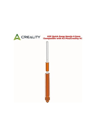 Dashanshop Creality K2 Plus Hızlı Değişim Nozul 0.4mm Titanyum Yüksek Akış