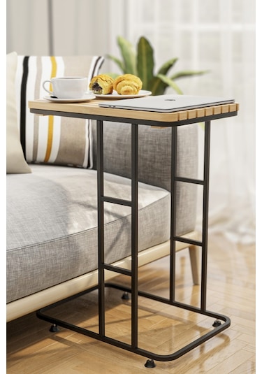 Bino Modern Masif Orta ve Ahşap Zigon Sehpa