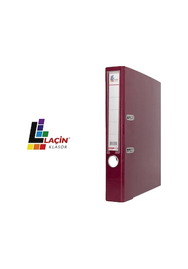 Laçin Klasör Bordo Dar