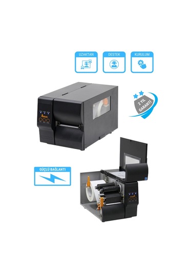 Argox Ix4-240 203dpı Endüstriyel Barkod Etiket Yazıcı Uzaktan Destek Ve Kurulum-136011
