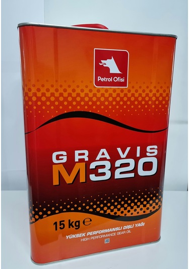 Petrol Ofisi Gravis M 320 Kapalı Sistem Dişli Yağı 15 KG