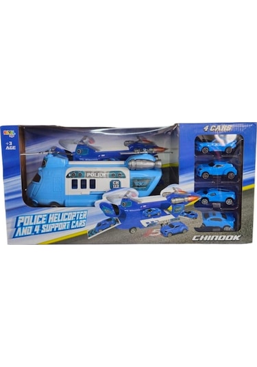 Royal Toys 4 Arabalı Polis Helikopteri Ryl-7060