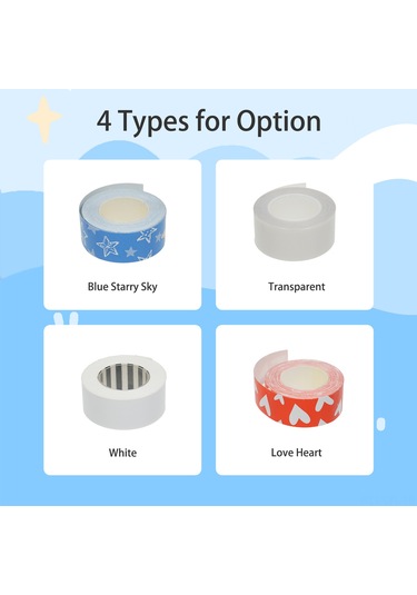 Dofolink 15mm X 4m Beyaz Termal Etiket Kağıdı - Kıng Jım Tepra Litelr5c Ve Brother Şeker Etiket Makinesi Uyumlu, Otomatik Yapışkan, Temiz Yazdırma, Ev Ve İş Kullanıma Uygun 1 Rulo