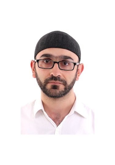 Kışlık Yün Takke Çift Renk - Siyah