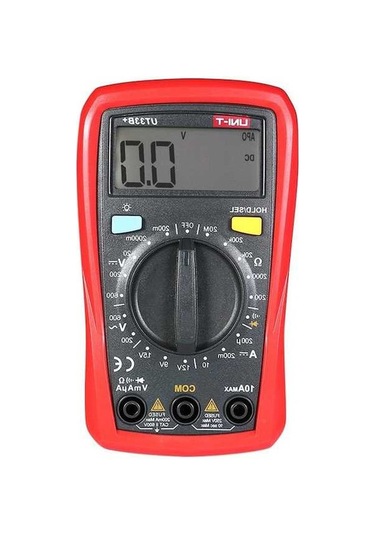 Novahub Uni-t Ut33b+ Lcd Dijital Multimetre, Dc/ac Gerilim-akım Ölçer, Direnç Test Cihazı, Voltmetre Ampermetre