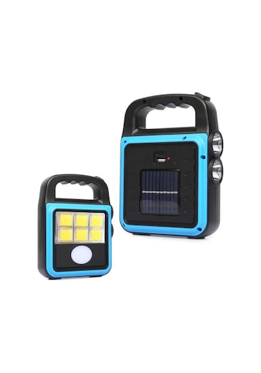Wellhise 8020 Solar Güneş Panelli Işıldak