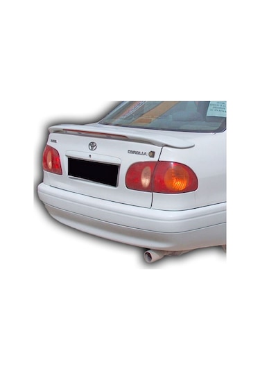 Toyota Corolla Sedan 1999-2001 Uyumlu Yedek Parça Işıklı Spoiler