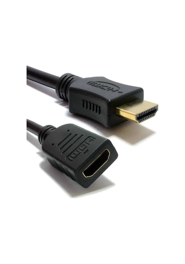 5 Metre Hdmi Uzatma Kablosu Dişi Erkek Hdmi Altın Uçlu