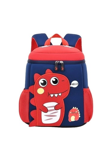 Anaokulu Çocuk Okul Çantası 3-6 Yaş Erkek Ve Kız Okul Giriş Erkek Bebek Kız Anti-kayıp Sırt Çantası Fxsj0x Kırmızı