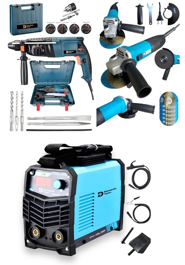 Dynamic Tech Dt-322 Kaynak + Kırıcı Delici + Avuç Taşlama Spiral