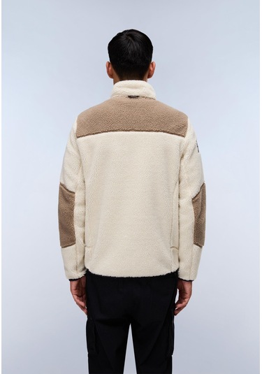 Napapijri Yupik Fz 3 Erkek Tam Fermuarlı Polar-30413 Beyaz