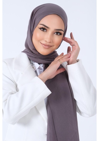 Harem Scarf Brisa Vual Şal - Koyu Füme - Koyu Füme