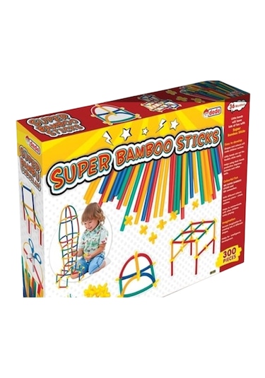 Dede Süper Bambu Çubuklar 300 Parça  03462