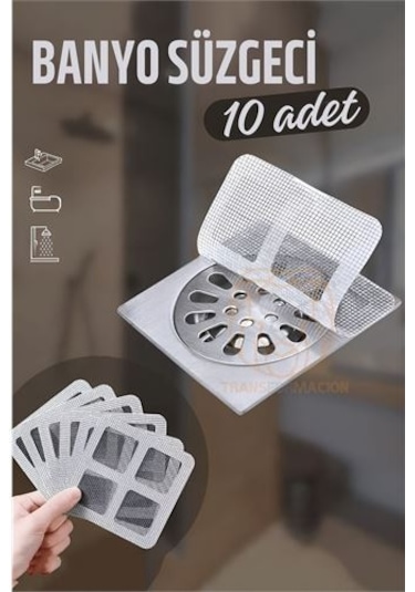 Modacar Banyo Gider Süzgeci 10 Adet Diğer