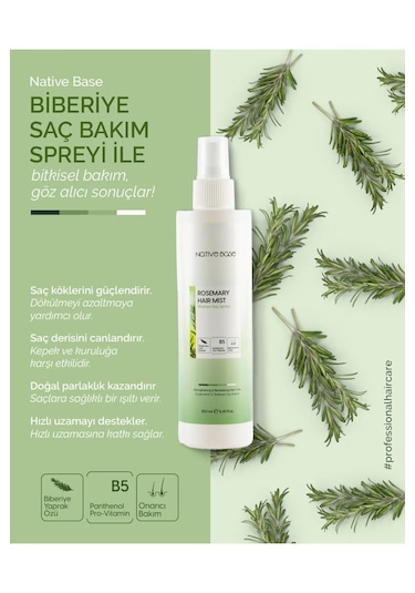 Biberiye Suyu Spreyi %96 Doğal İçeriğiyle 250 Ml