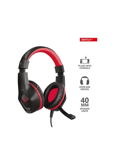 Trust GXT 404R Rana Switch Kulak Üstü Oyuncu Kulaklığı