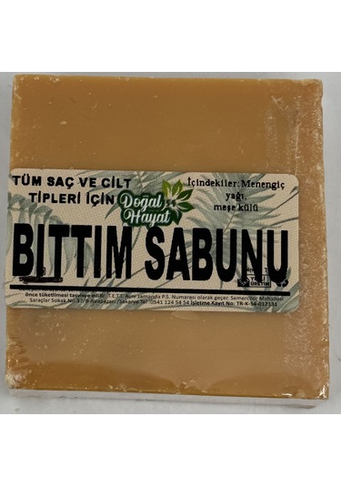 Doğal Hayat Doğal Bıttım Sabunu 110 G