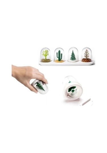 Seasoning Shakers Dört Mevsim Baharatlık Renkli