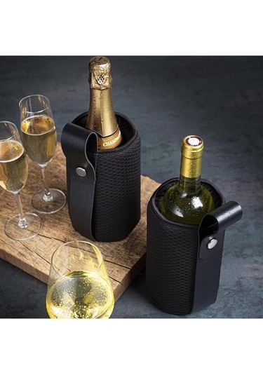Vacu Vin Aktif Soğutucu Artico Siyah Limited Edition Çok Renkli