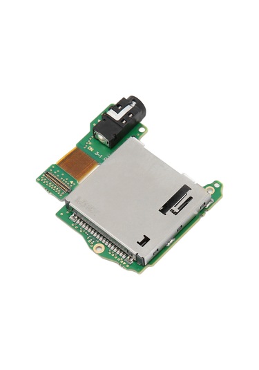 Geeroyoo Nintendo Switch Hac-001 Eski Model İçin Oyun Kartuşu Slot Okuyucu, Kulaklık Portlu Tam Pcb Kart, Kolay Kurulum Tamiri Parçası
