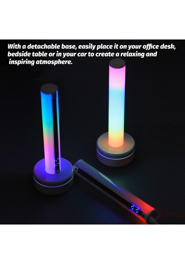 Reedark Rgb Ritimli Led Dekoratif Lamba - Oyun Ve Parti Işıkları Beyaz