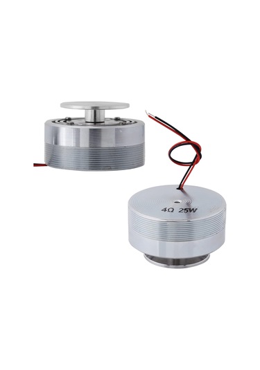 Rezonans Hoparlör, 50 Mm 2 İnç Tüm Frekans Rezonans Hoparlör Titreşimi Ekipman İçin Güçlü Bas Lowerspeaker 4ω 25w