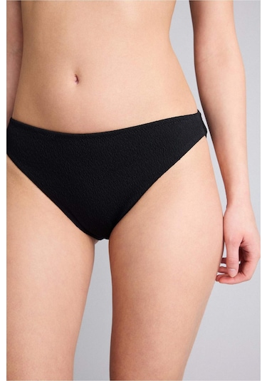 Defacto Regular Fıt Krinkıl Kumaş Bikini Alt G3772ax26smbk81 Siyah-bk81