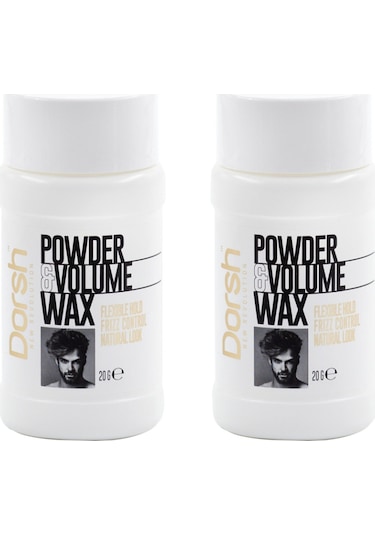 Dorsh Saç Şekillendirici Pudra Wax 20 Gr Volume 2 Adet