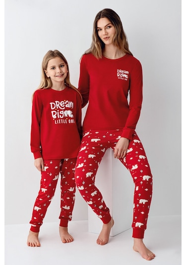 Rolypoly Kadın Kırmızı Pijama Takımı Rp3717-s-v1 Kırmızı
