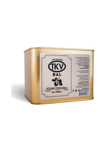 Tkv Süzme Çiçek Balı 2 KG