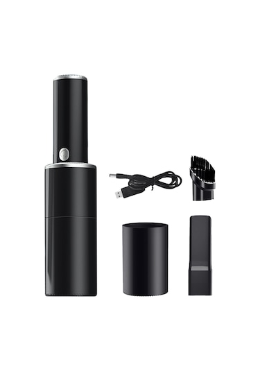 Ximistore9 10000pa Güçlü Emme Usb Şarjlı Mini El Fırçası - Jm-6603 Gümüş Araç, Ev, Ofis Süpürgesi