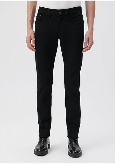 Erkek Siyah M0035133304 Marcus Slim Straight Leg-siyah Siyah
