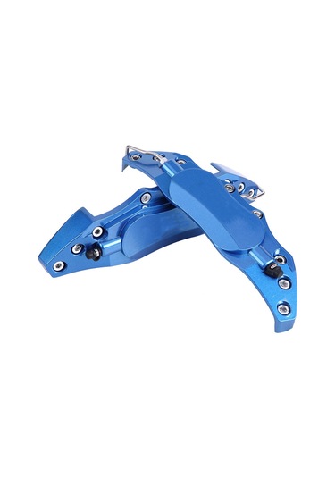 Shineyee Alüminyum Fren Kalip Korumalı Kapakları - Kırmızı, Orta Boy, 16-17 İnç Jant Uyumlu, 1 Çift, Kolay Kurulum