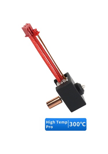 Bimetal Ekstruder Yükseltme Isıtıcı Blok Kiti Siyah