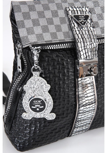 Ççs 17368 Kadın Omuz Ve Sırt Çantası Siyah