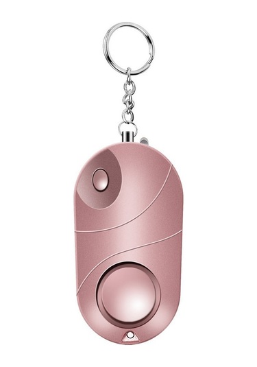 Geeksen "pembe Kişisel Güvenlik Alarmı - 130db Acil Durum Düdüğü, Led Fenerli, Kadınlar Ve Çocuklar İçin"