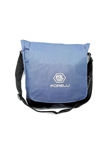 Forelli Unisex Postacı Çanta Lacivert Kapaklı Günlük Kullanım Lacivert