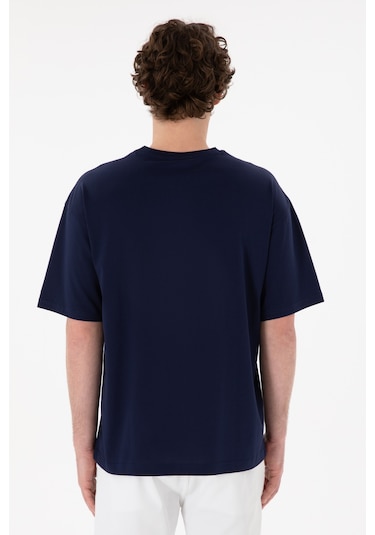 U.S. Polo Assn. Erkek Comfort Fit Bisiklet Yaka Lacivert Merserize Basic Tişört 50313089-VR033 U.S. Polo Assn. Erkek Comfort Fit Bisiklet Yaka Lacivert Merserize Basic Tişört 50313089-VR033
