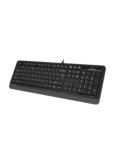 A4 Tech Fk10 Q Tr Mm Gri/siyah Usb Kablolu Klavye Lazer