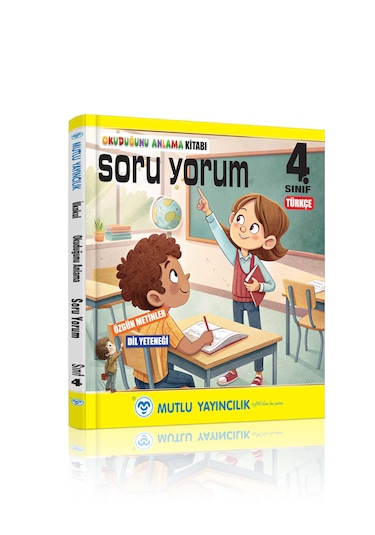 Mutlu Usta Serisi 4 Sınıf Seti 2025 Yeni