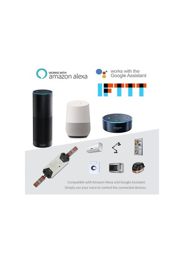 Pazly Dıy Wifi Akıllı Işık Anahtarı Zamanlayıcı Evrensel Kablosuz Uzaktan Kumanda Alexa Google Home Otomasyonu İle Çalışır
