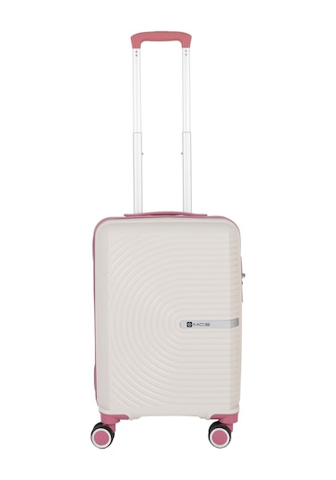 Mçs Polipropilen Valiz V374 55 Cm S21yy100000655 00434 Kemik/koyu Pudra Çok Renkli