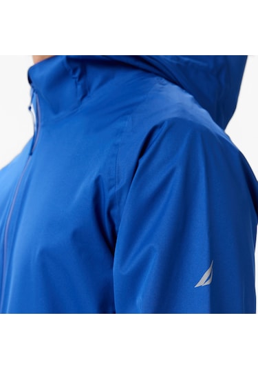 Nautica Erkek Mavi Regular Fit Yağmurluk Düz J57044t Mavi