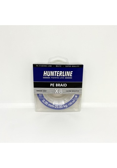 Hunterline Pe Braid X8 0,30 MM İp Misina - 150 M