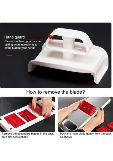 Pazly Cbtx C321 Ev Mutfak Paslanmaz Çelik Sebze Kesici Patates Rende Gümüş, Sebze Kesici Gümüş